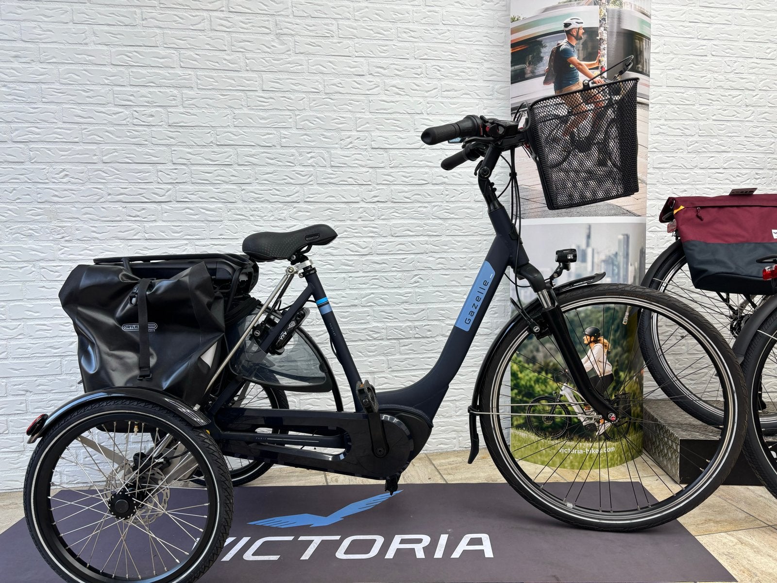 Driewieler Gazelle Paris C7 E-bike 6mnd garantie!, Fietsen en Brommers, Fietsen | Driewielfietsen, Ophalen, Zo goed als nieuw