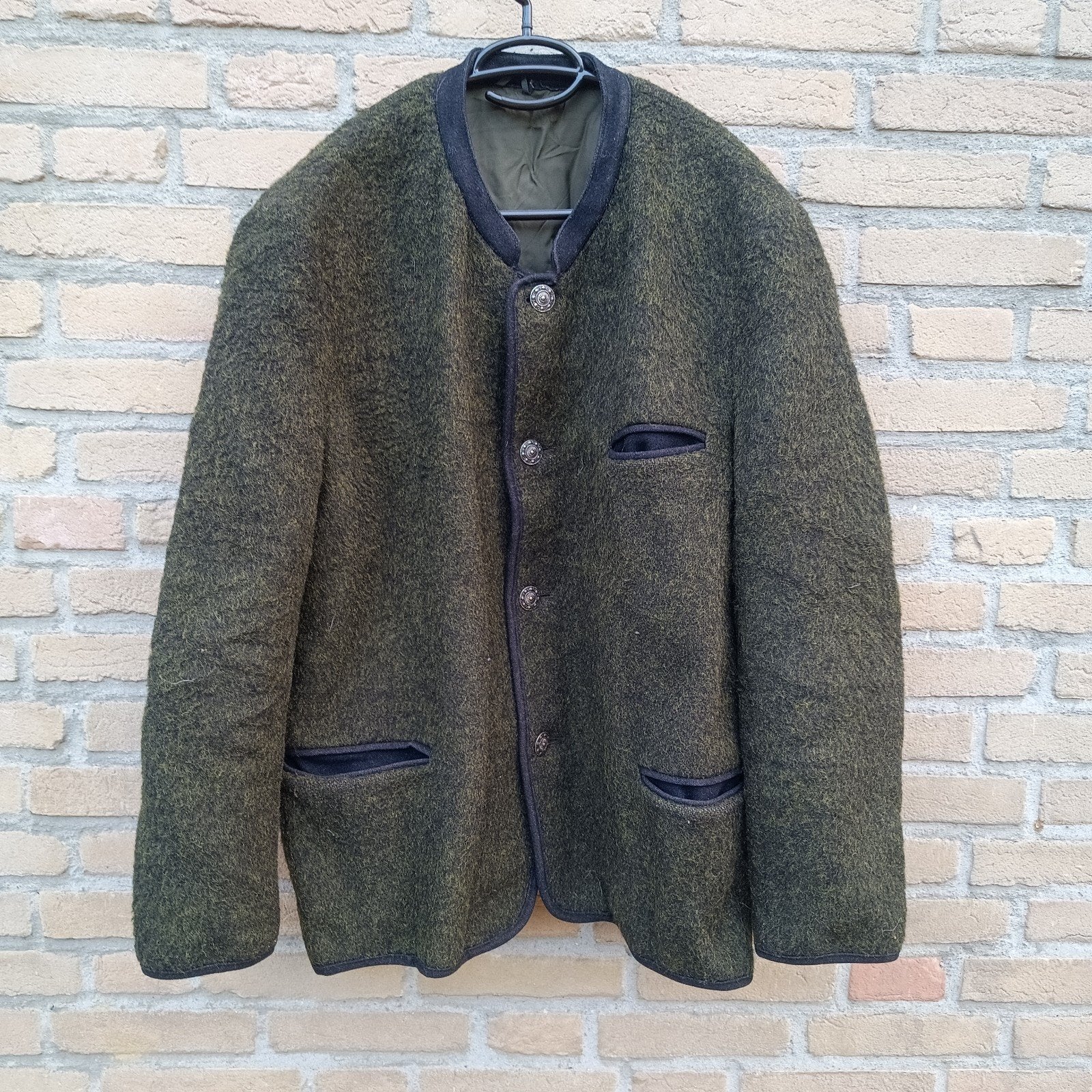 Austria Loden 50 trachten janker vest Vintage, Kleding | Heren, Maat 48/50 (M), Ophalen of Verzenden, Overige thema's, Kleding