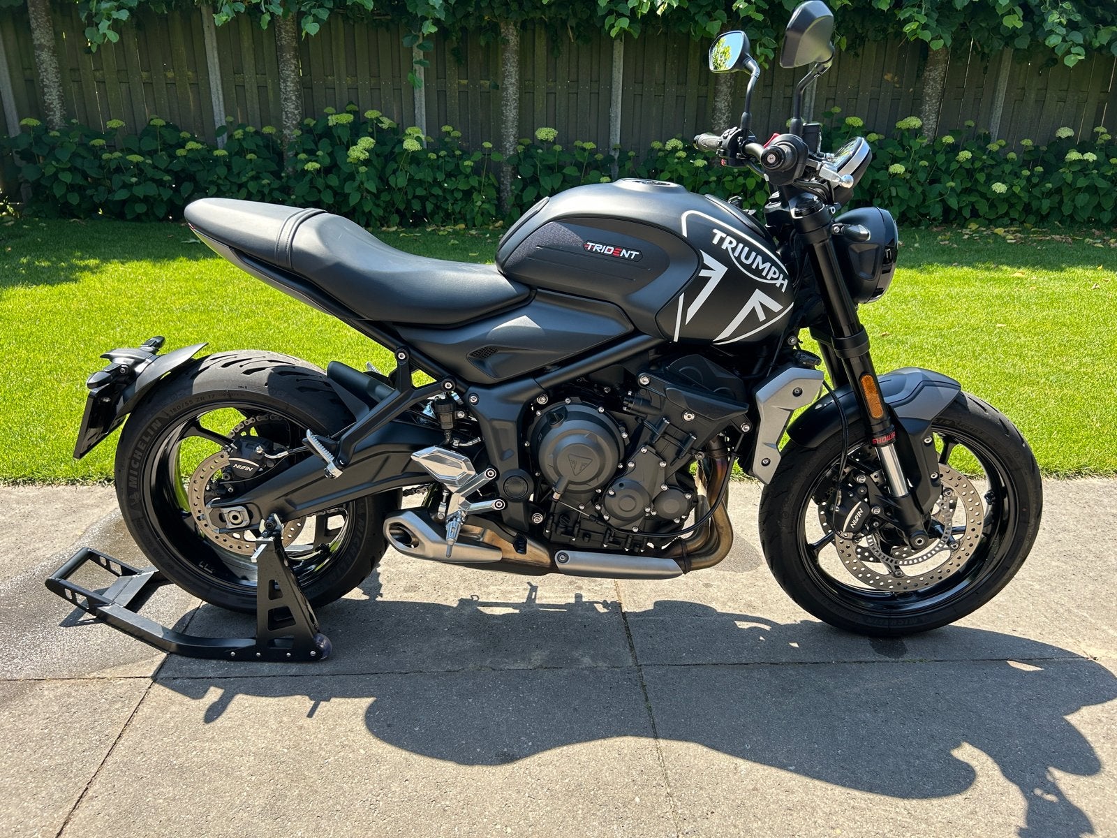 Triumph Trident 660 - 2022 - 12.631km, Motoren, Motorrijbewijs A, 3 cilinders, Particulier, Meer dan 35 kW