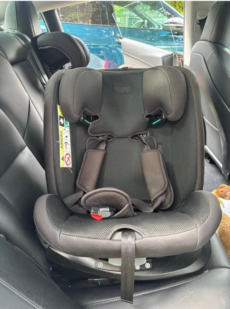 Novi Baby Goliath I-Size Autostoel tot 36 kg, Autogordel of Isofix, Gebruikt, 15 t/m 36 kg, Slaapstand