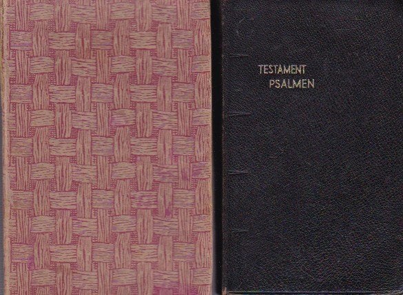 Testament en Psalmen - A. Jongbloed - Leeuwarden, Ophalen of Verzenden, Zo goed als nieuw, A. Jongbloed - Leeuwarden