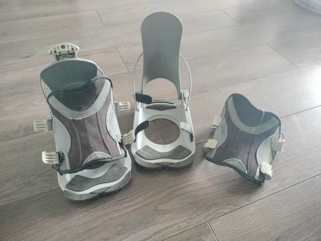 Flow snowboard bindingen - Maat L, Ophalen of Verzenden, Gebruikt, Bindingen