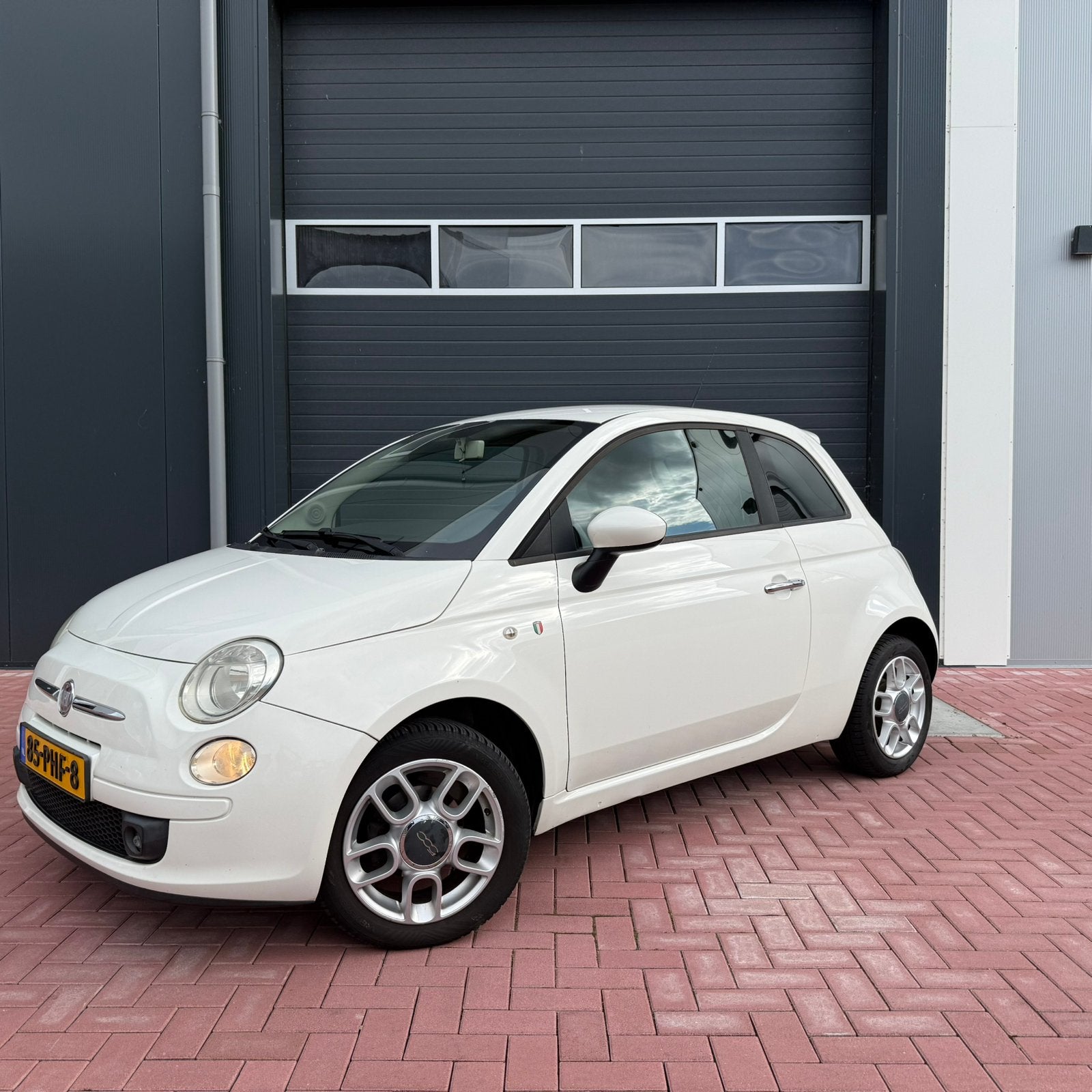 Fiat 500 1.2 C 2008 Wit |Airco|Climate|Multistuur|Nwe APK, Voorwielaandrijving, 1242 cc, 4 cilinders, 840 kg