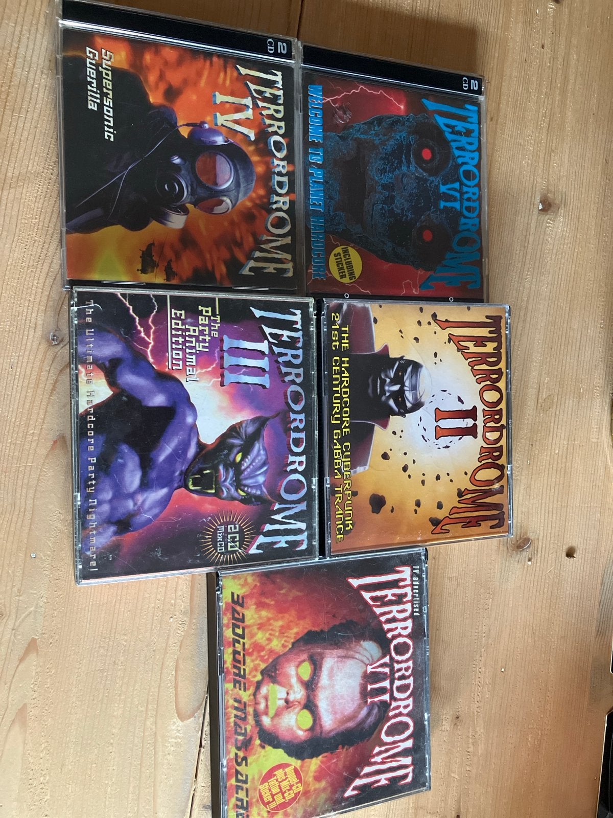 Terrordome / Thunderdome-  Hardcore Gabber Trance Collectie, Gebruikt, Hardcore, Ophalen of Verzenden, Verzamelalbum