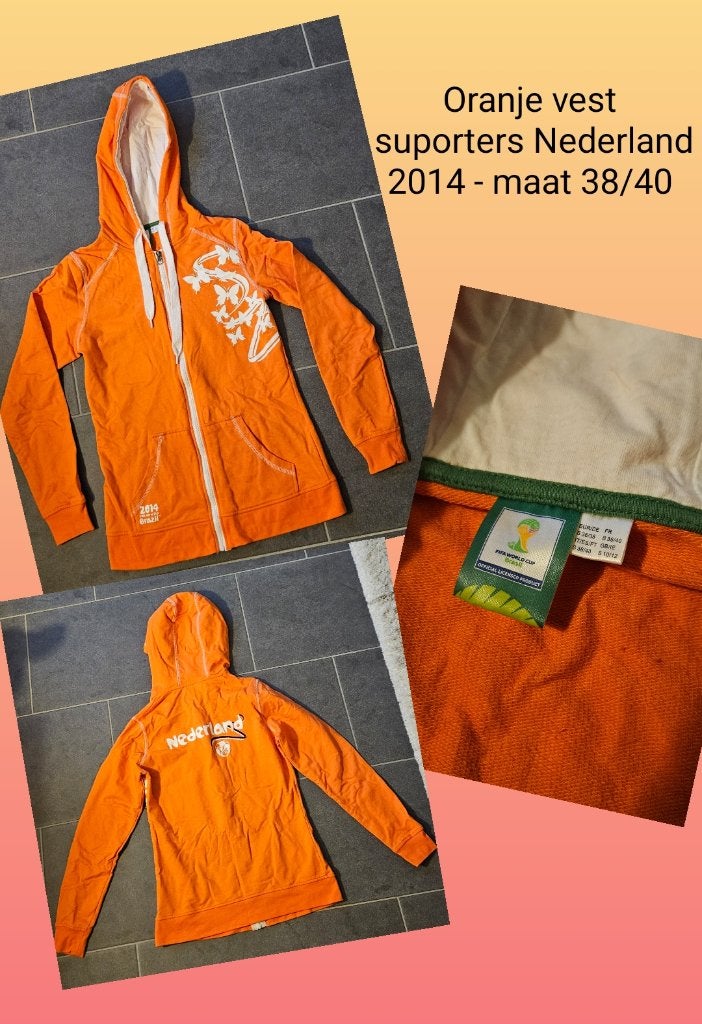 Oranje artikelen, Voetbal, jasje, sjaaltjes, gave decoratie!, Hobby en Vrije tijd, Feestartikelen, Ophalen of Verzenden, Nieuw
