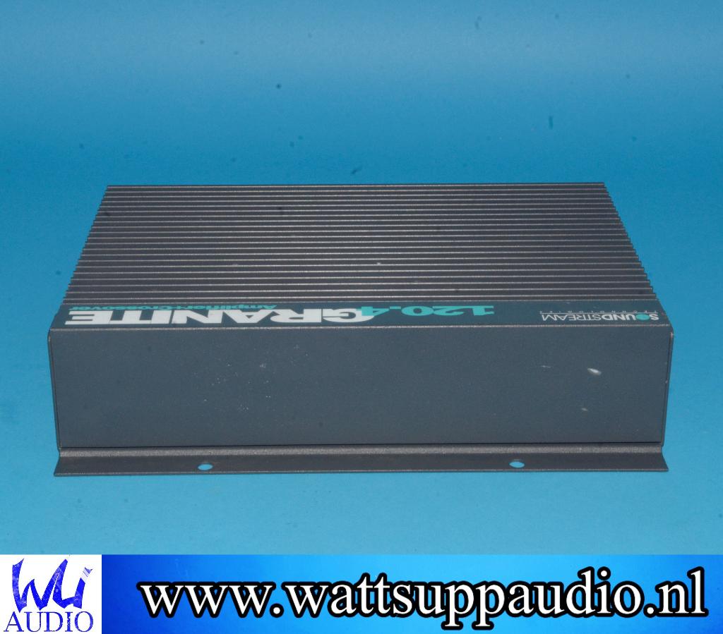 Soundstream Granite 120.4 4 kanaals versterker, Auto diversen, Autospeakers, Gebruikt, ., Ophalen of Verzenden, .