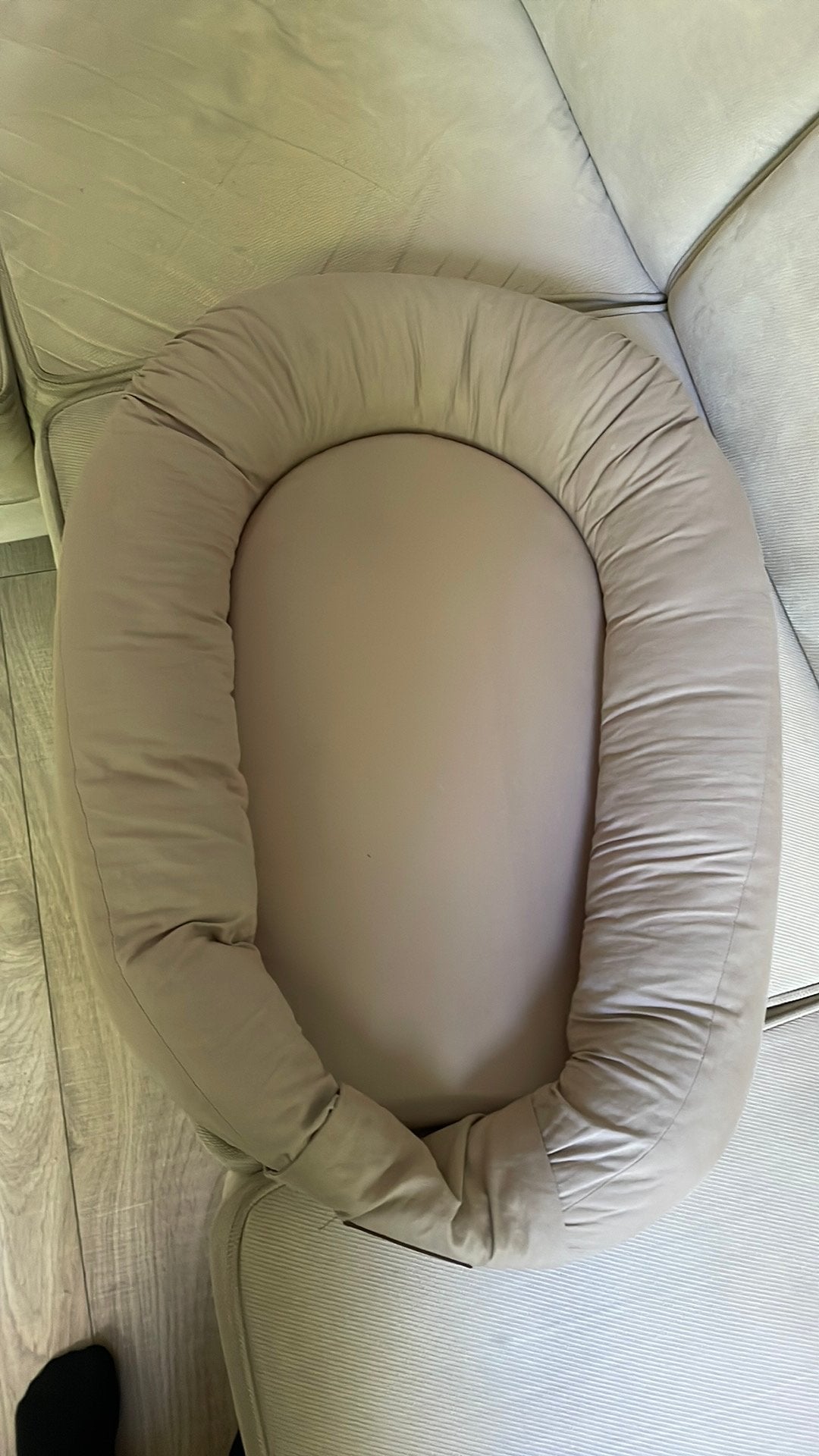Baby nestje beige, Kinderen en Baby's, Babywiegjes en Ledikanten, Ophalen, Gebruikt, Overige typen