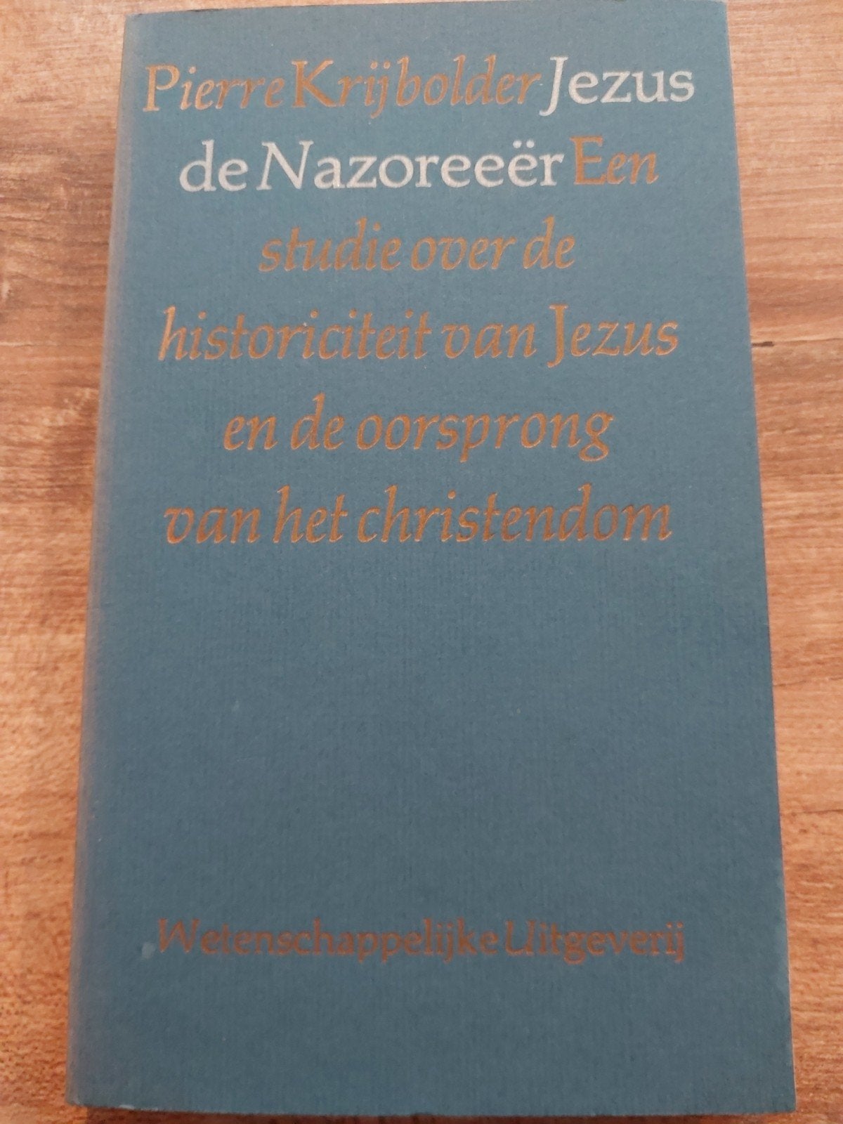 Pierre Kreibolder-Jezus de Nazoreeër, Ophalen of Verzenden, Gelezen, Pierre Krijbolder, Christendom | Katholiek