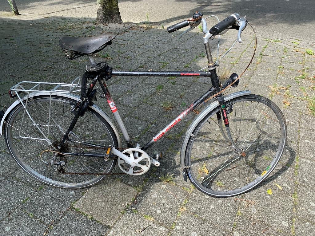 herenfiets, Gebruikt, Velgrem, Versnellingen, Ophalen