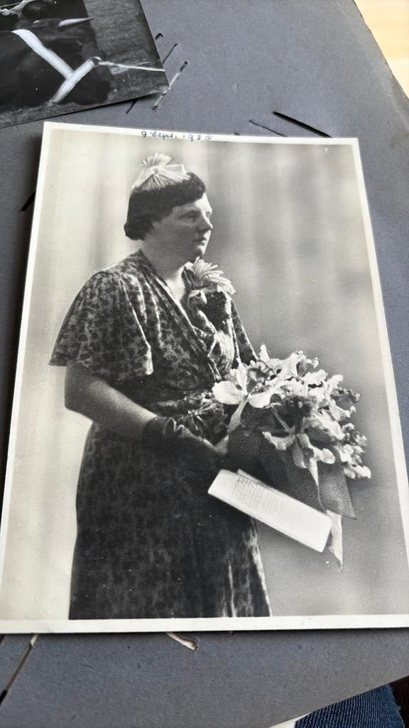 Juliana 1938 ansichtkaart in synagoge amsterdam, Ophalen of Verzenden, 1920 tot 1940