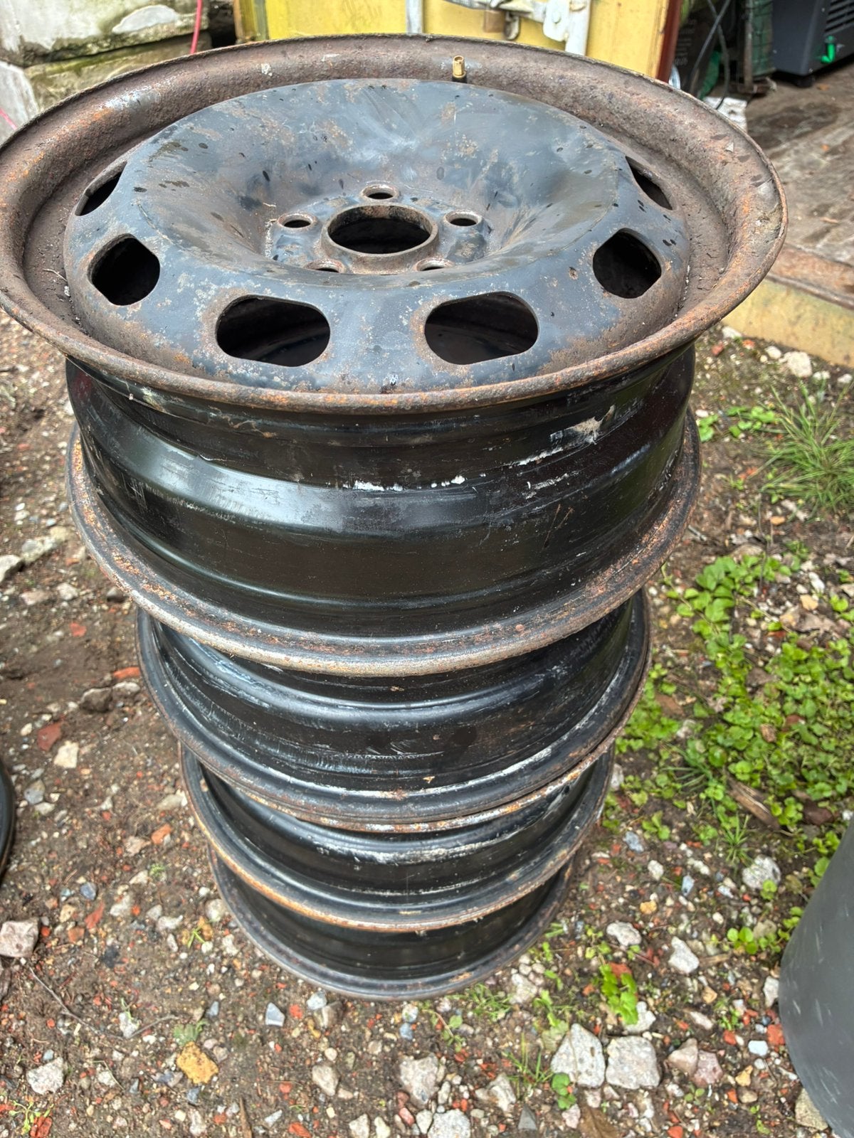 Stalen velgen steek 5x100 6j15 inch et38, Ophalen of Verzenden, Zo goed als nieuw