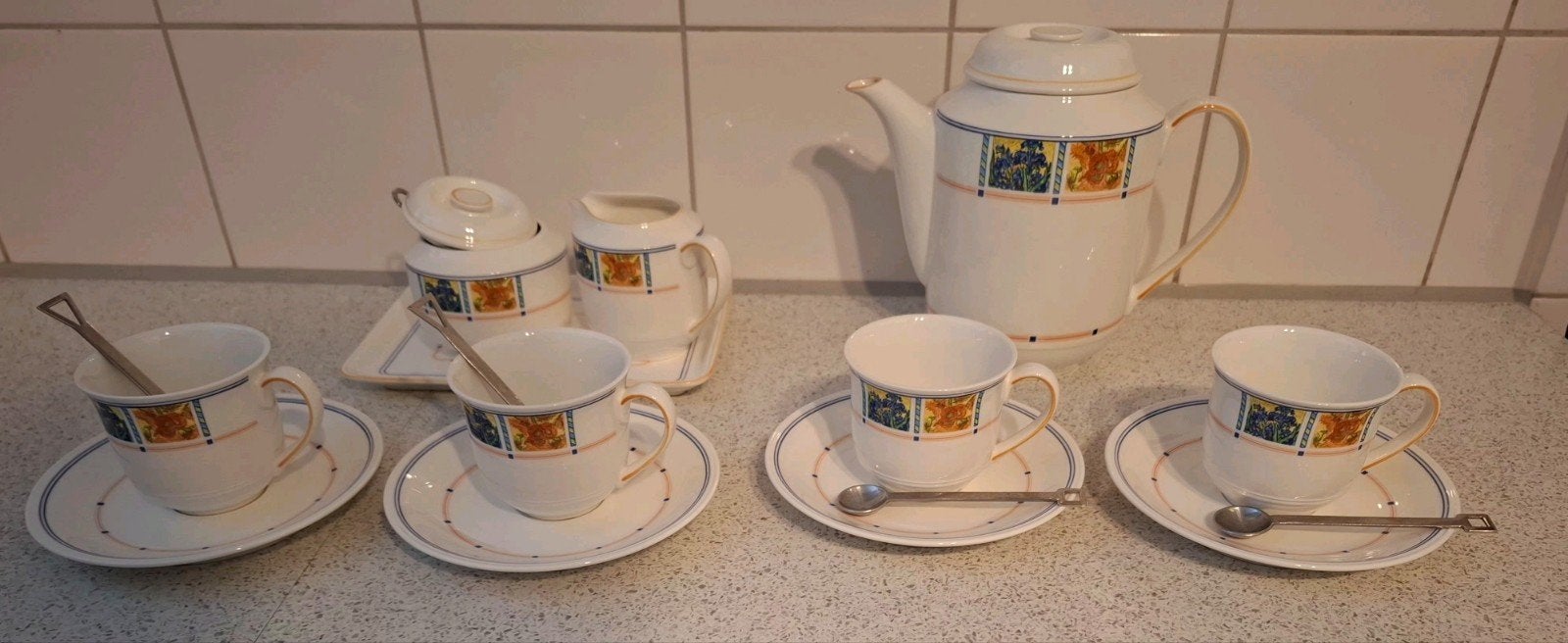 Douwe Egberts Villeroy & Boch Van Gogh Servies, Ophalen, Klassiek, Villeroy & Boch, Zo goed als nieuw