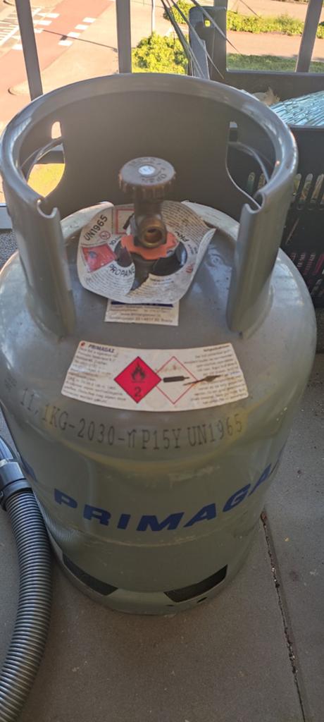 Primagaz propaan gasfles 11.1KG, Ophalen of Verzenden, Gebruikt, Primagaz