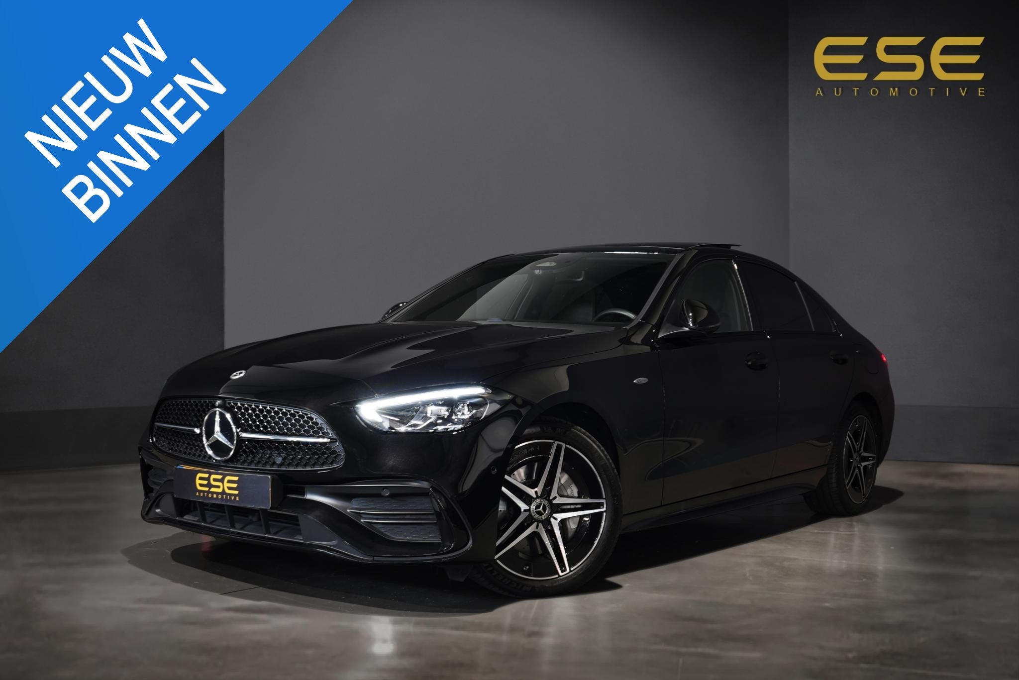 Mercedes-Benz C-klasse 300 e Business Solution Luxury |Pano|, Auto's, Automaat, Achterwielaandrijving, Euro 6, 4 cilinders