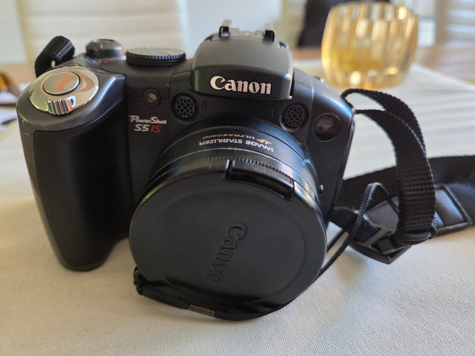 Canon PowerShot S5 IS Bridgecamera, 8 megapixels, Lensdop, Canon, Ophalen of Verzenden