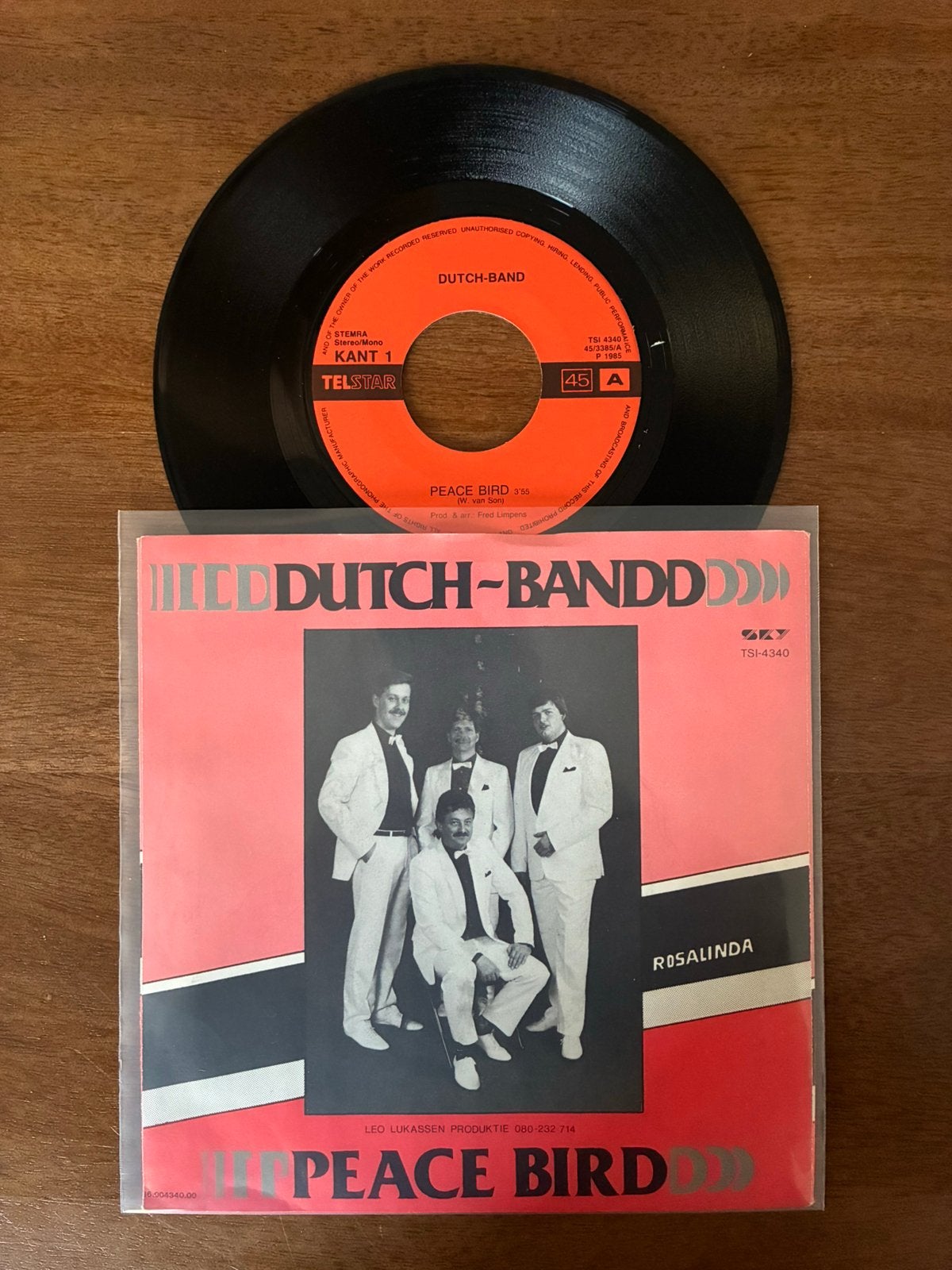 Dutch Band - Peace bird, Cd's en Dvd's, Ophalen of Verzenden, 7 inch