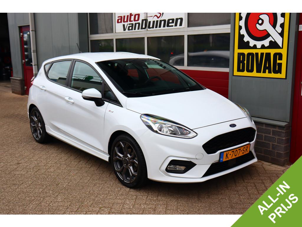 Ford Fiesta 1.0 EcoBoost ST-Line O.a: Clima, Cruise, PDC, Ca, Auto's, Stof, Gebruikt, Met garantie (alle), Bedrijf