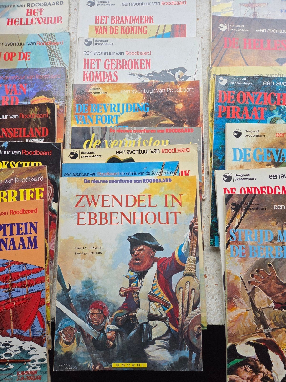 roodbaard 21 albums, Meerdere stripboeken, Ophalen of Verzenden, Zo goed als nieuw