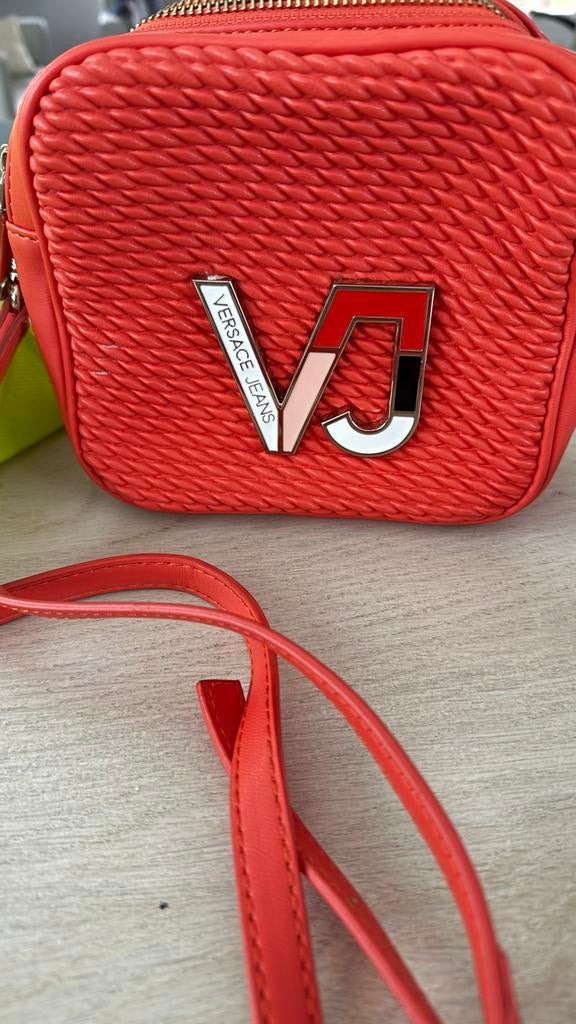 Versace Jeans Couture schoudertasje oranje nieuw!!!!, Ophalen of Verzenden, Nieuw, Oranje, Schoudertasje
