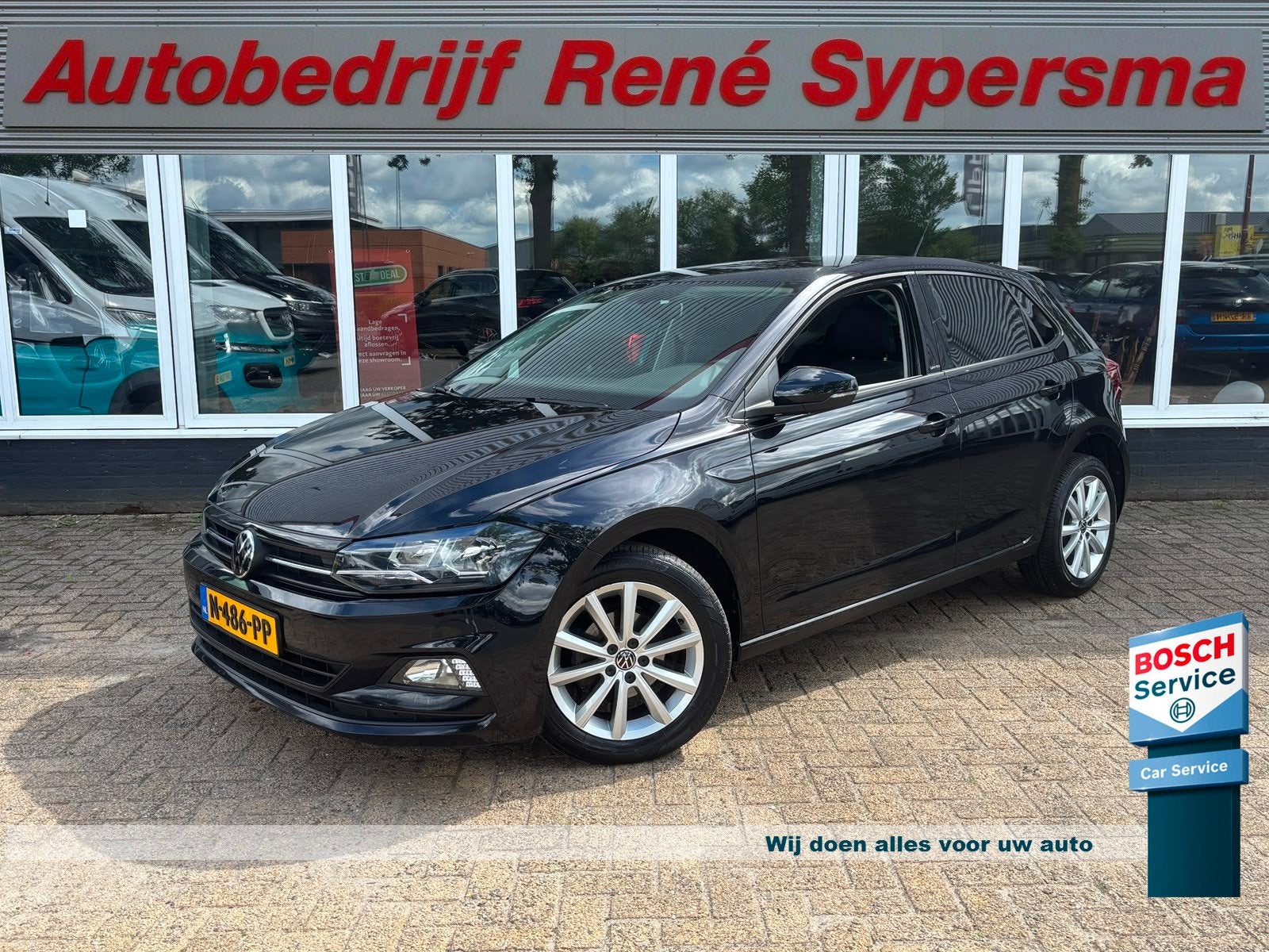 Volkswagen Polo 1.0 TSI Highline Business | Automaat | Stoel, Dealer onderhouden, Stof, Gebruikt, 1096 kg