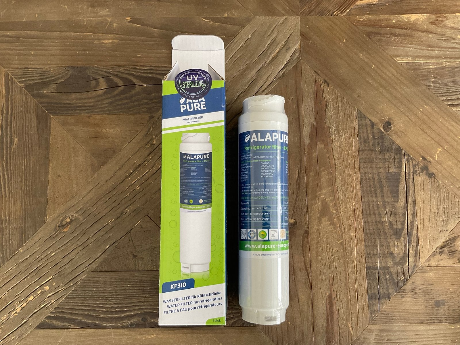Alapure KF310 Waterfilter voor Koelkasten (Nieuw), Ophalen of Verzenden, Nieuw
