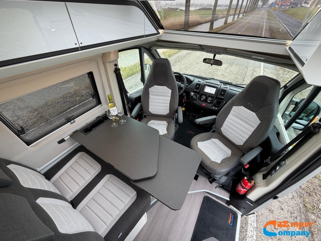 Adria Twin Supreme 640 SLB Lengte bedden, Caravans en Kamperen, Campers, Ringverwarming, Fiat, 6 tot 7 meter, Bedrijf