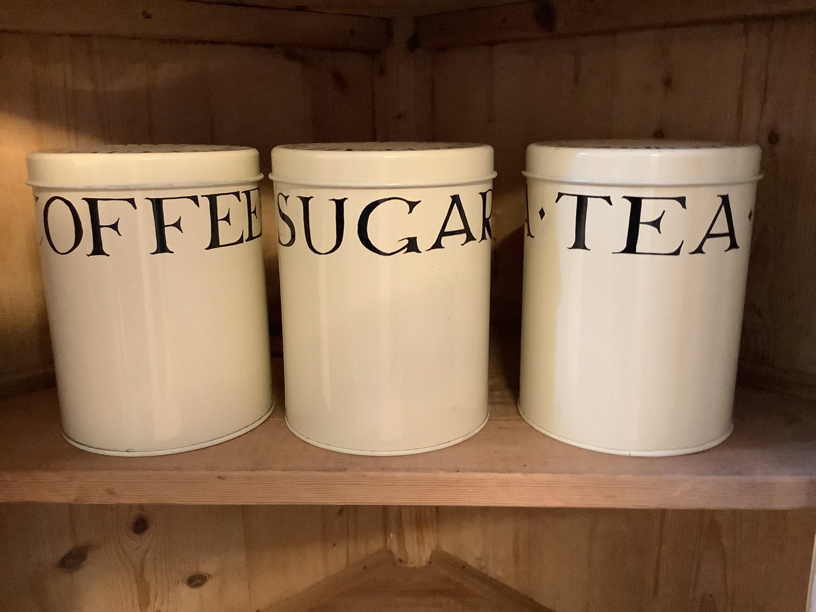 Bridgewater blikken koffie thee suiker, Verzamelen, Blikken, Ophalen of Verzenden, Zo goed als nieuw, Koffie
