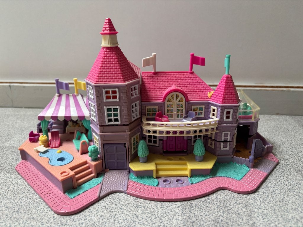 Vintage polly pocket huis, Ophalen, Gebruikt