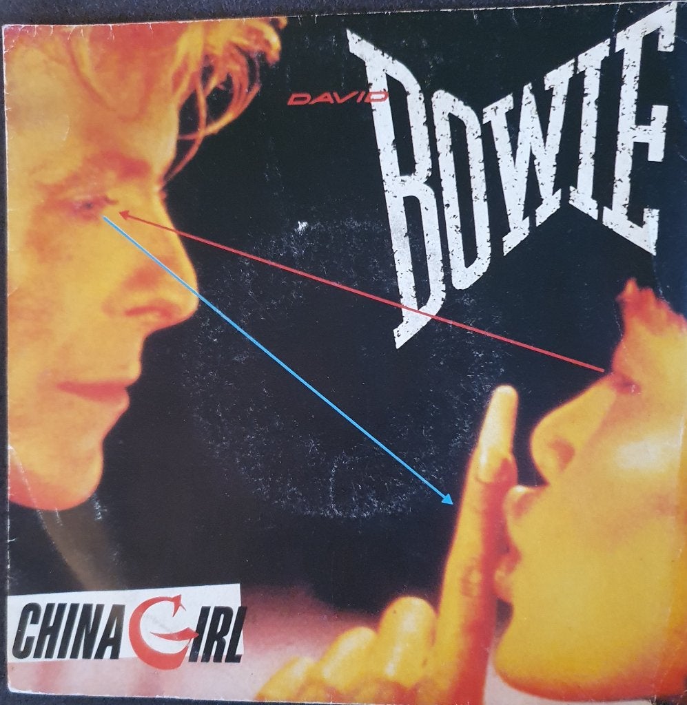 David Bowie - China Girl, Cd's en Dvd's, Vinyl Singles, Gebruikt, Pop, Beschermende buitenhoes, Fotohoes, Verzenden