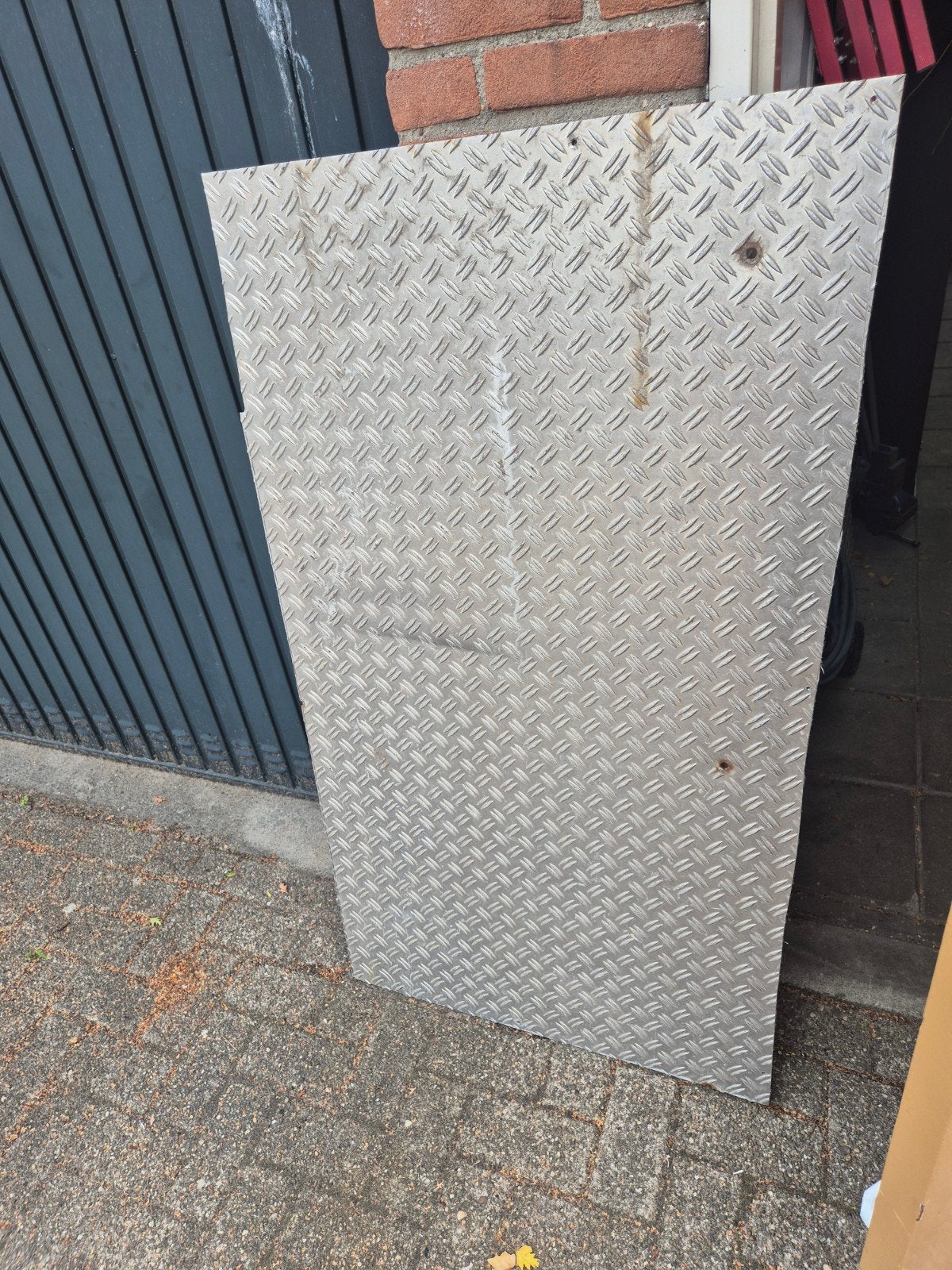 aluminium Traanplaat, Ophalen, Aluminium