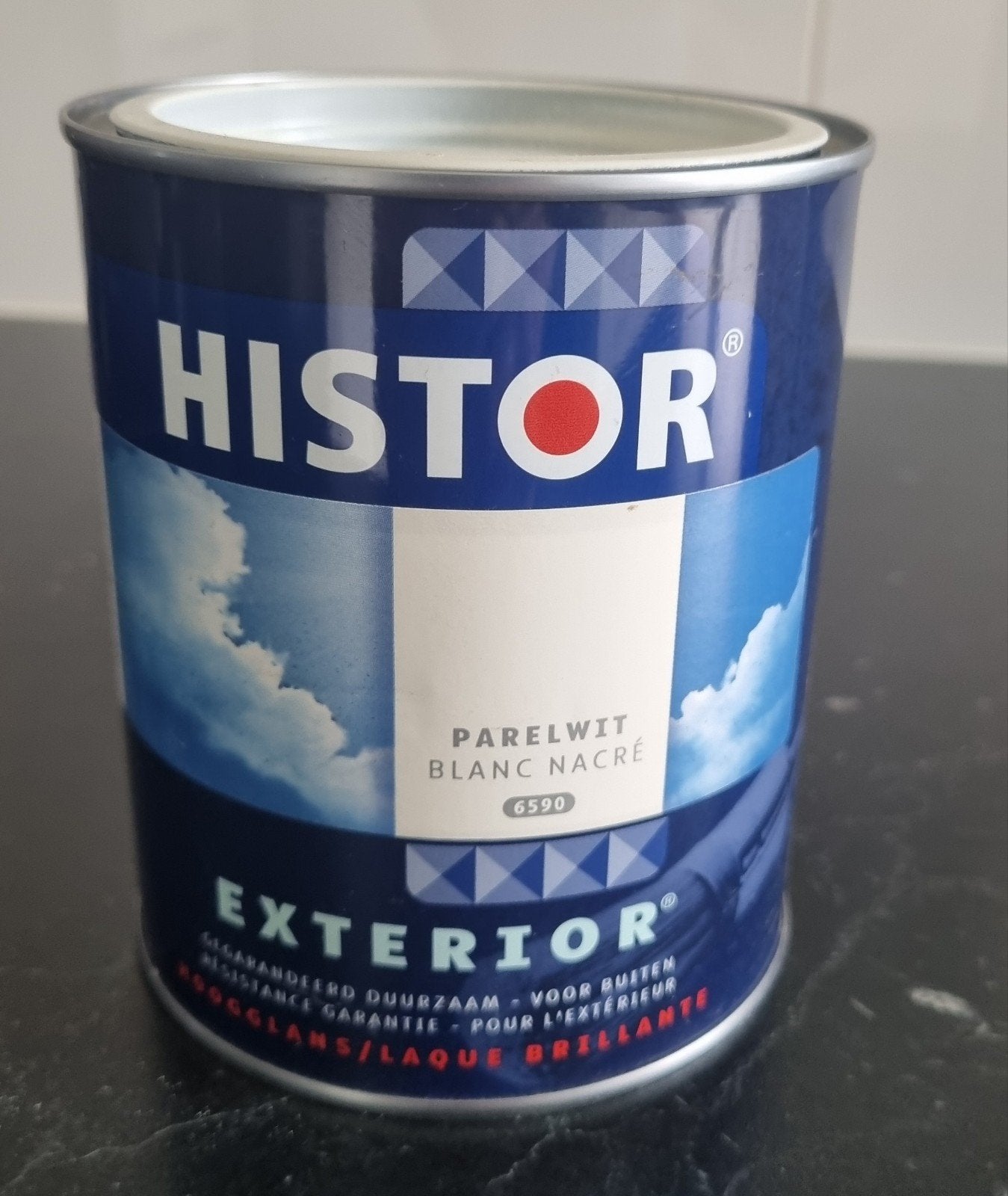 Nieuwe en ongeopende blikken Histor verf, Wit, Nieuw, Ophalen of Verzenden, Verf