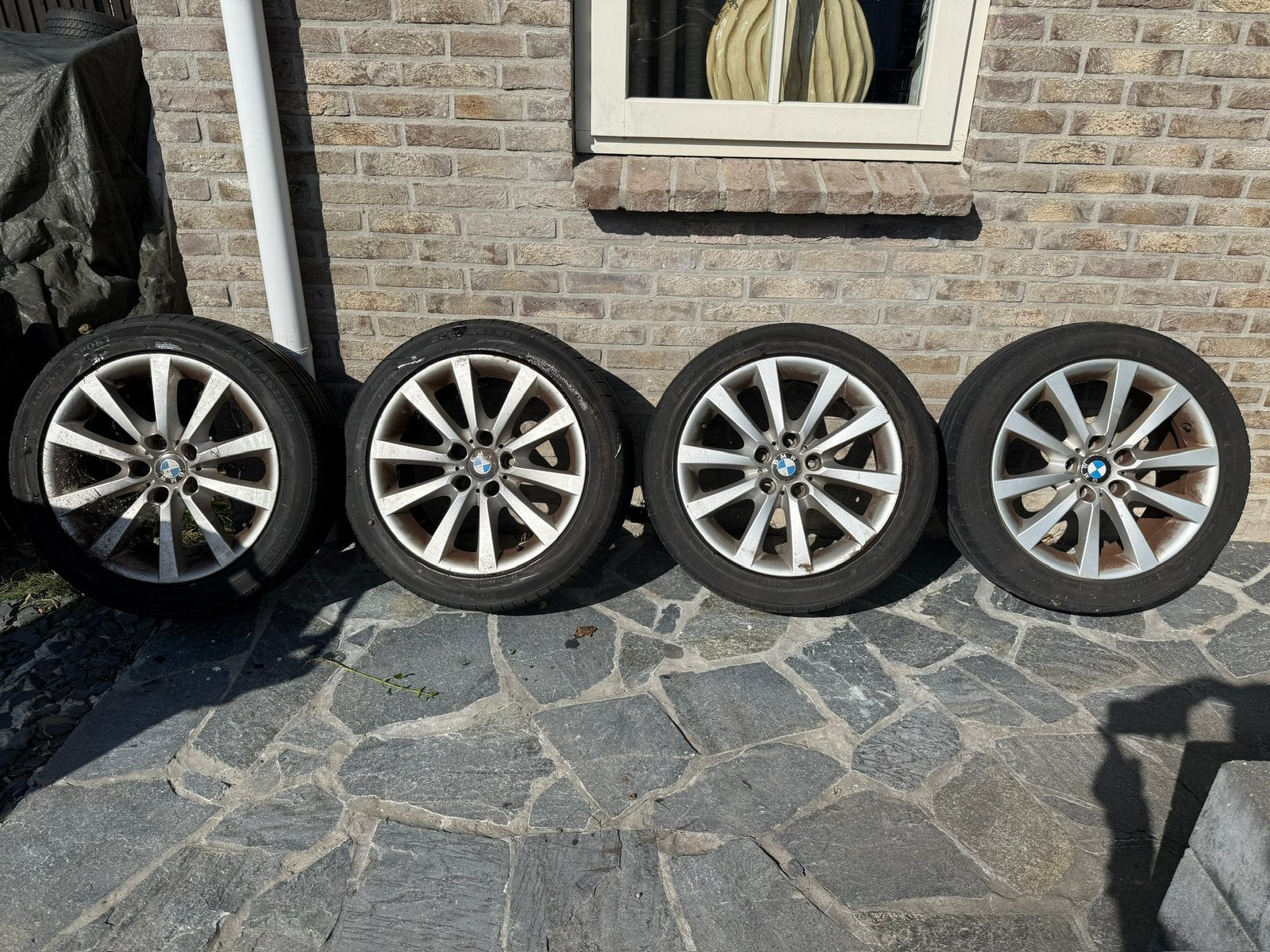 BMW 18 inch velgenset | 5 serie en 6 serie, Ophalen, 18 inch, 245 mm, Velg(en)