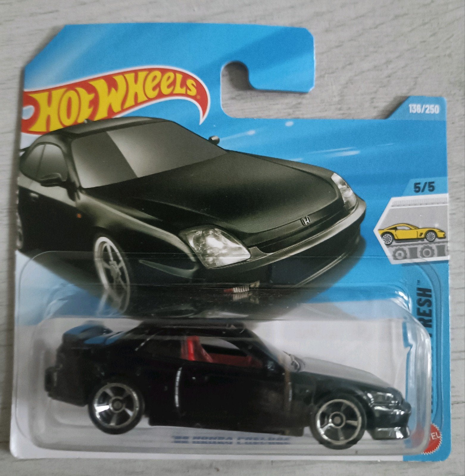 Hot Wheels '98 Honda Prelude Zwart, Ophalen of Verzenden, Nieuw