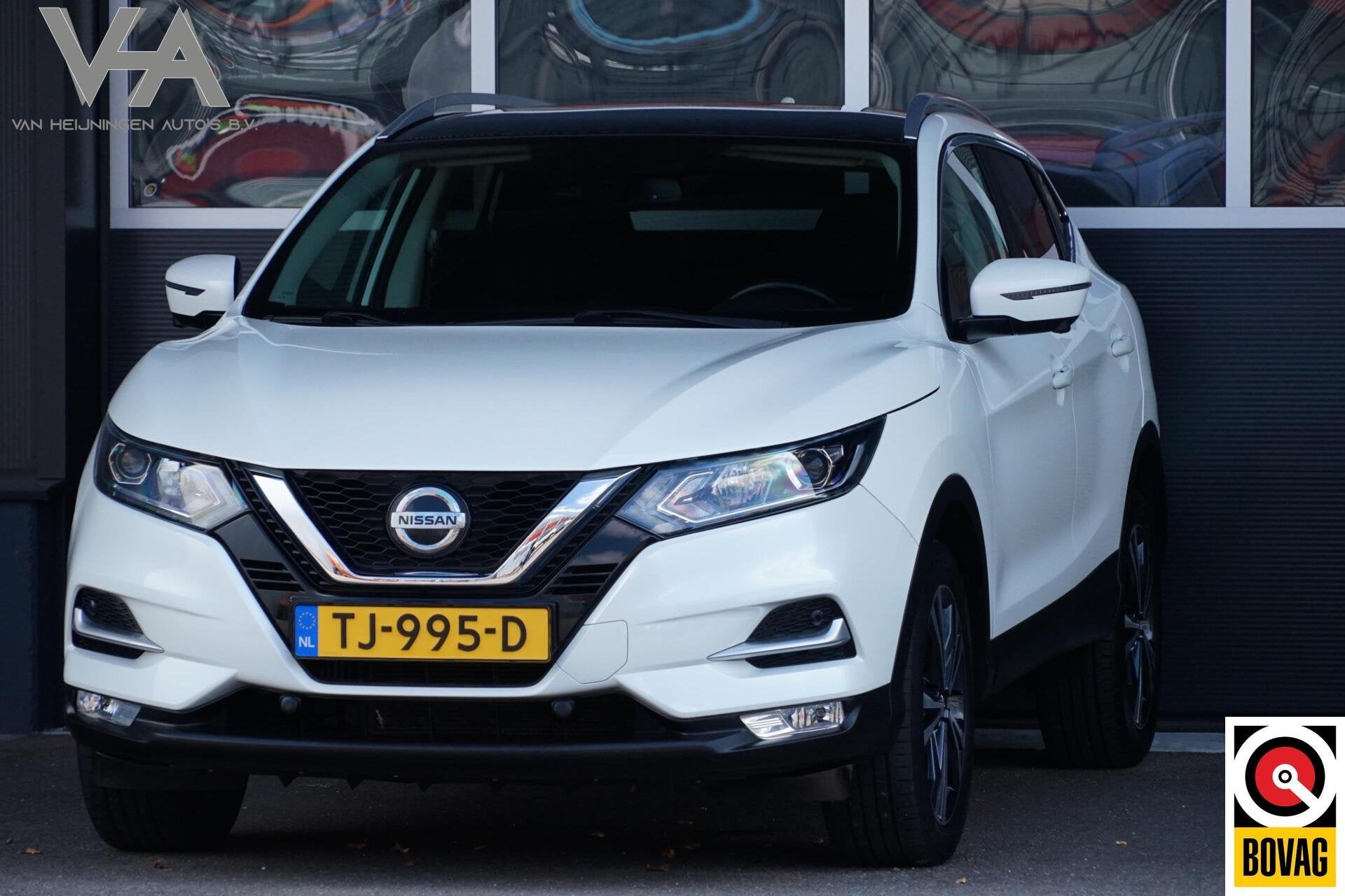 Nissan Qashqai 1.2 N-Connecta NL, pano, 360 cam. keyless, cl, Auto's, Voorwielaandrijving, Dealer onderhouden, Gebruikt, Euro 6