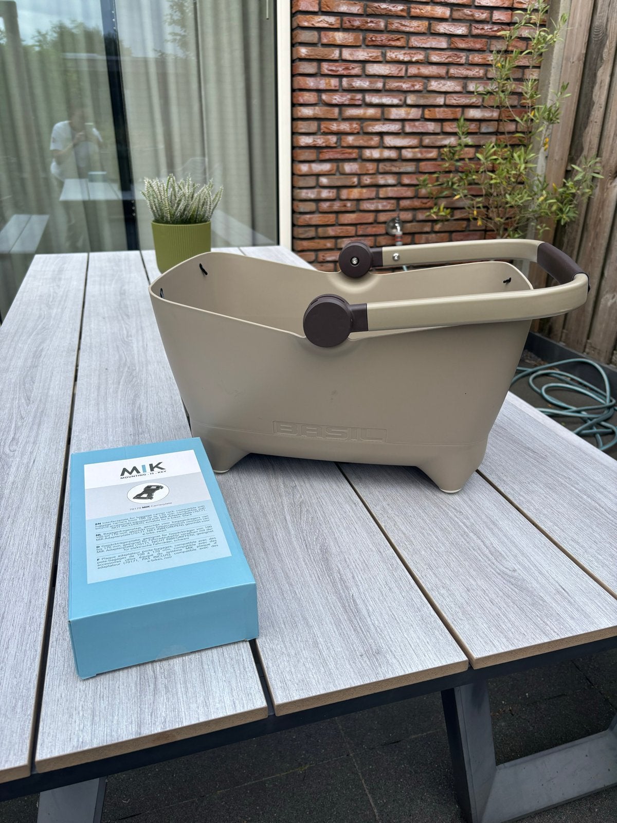 Basil Fietsmand voor hond achterop - Zo goed als nieuw, Ophalen of Verzenden, Zo goed als nieuw, Fietsmand