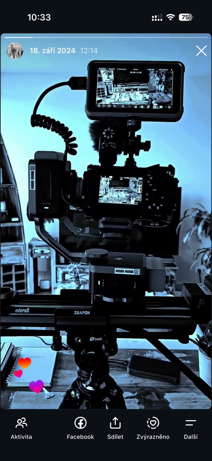 Zeapon Micro 3 E500HS Slider + PONS PT Motorized Pan Head, Overige merken, Overige typen, Ophalen, Zo goed als nieuw