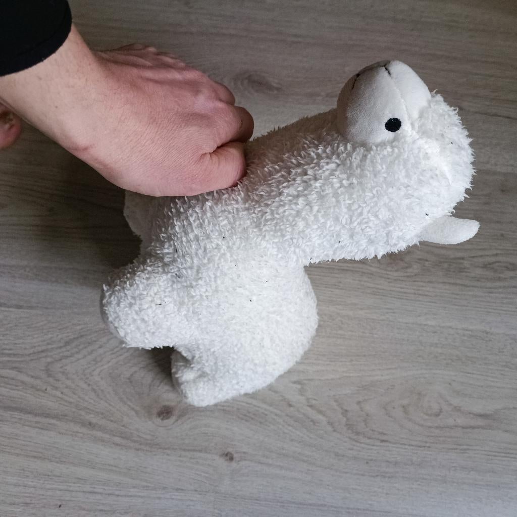 witte wit alpaca deurstop deurstopper stop nieuw 1 a 2 kg, Ophalen of Verzenden, Nieuw, Binnen