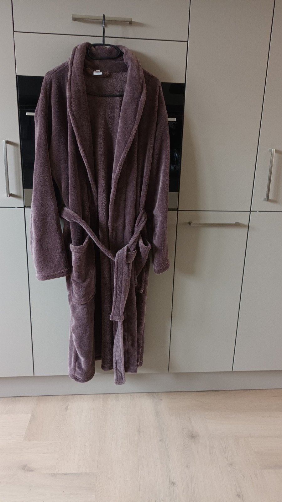 Bruine badjas maat M, Ophalen of Verzenden, Zo goed als nieuw, Maat 38/40 (M), Bruin
