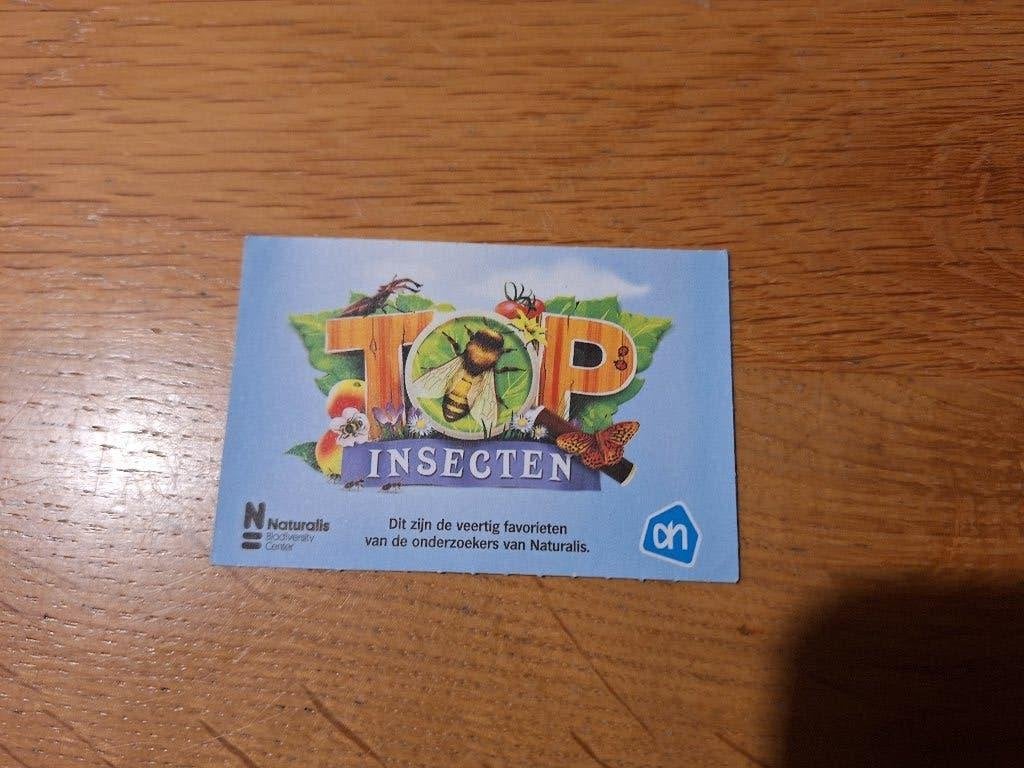 Stickers AH actie top insecten, Albert Heijn, Ophalen of Verzenden