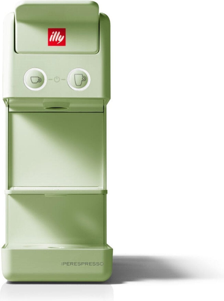 Nieuwe illy Y3.3 Iperespresso Machine Groen - Nieuw in Doos, Witgoed en Apparatuur, Koffiezetapparaten, Koffiepads en cups, Espresso apparaat
