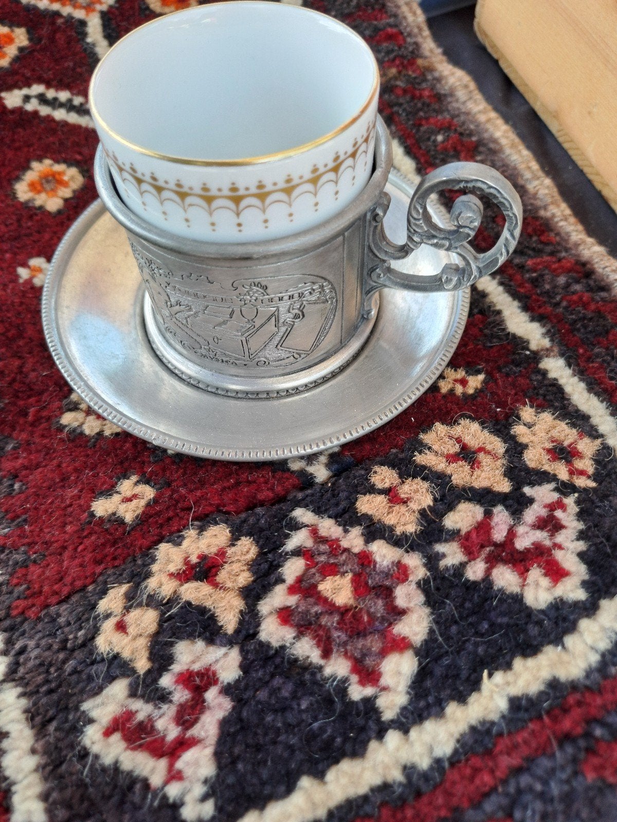 Tinnen kopje, Ophalen of Verzenden