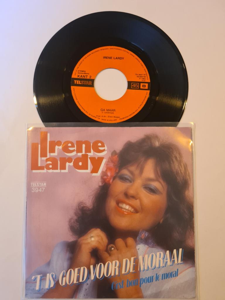 Irene Lardy - 't Is goed voor de moraal, Ophalen of Verzenden, Gebruikt, Nederlandstalig