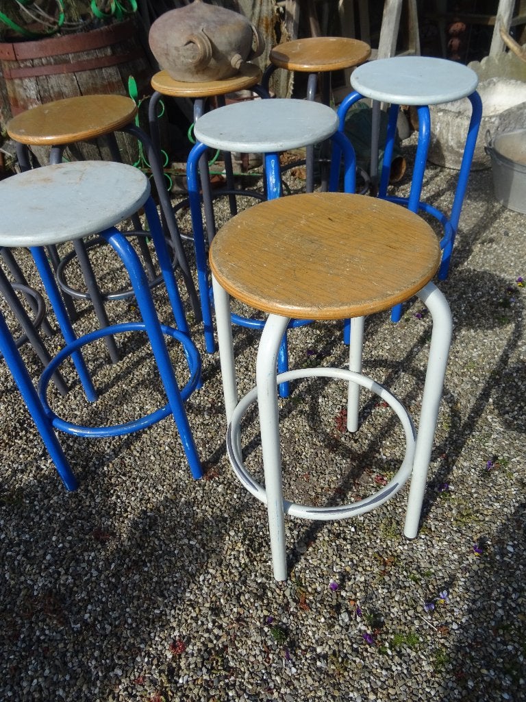 diverse Franse krukken en krukjes, Ophalen, Gebruikt, Hout