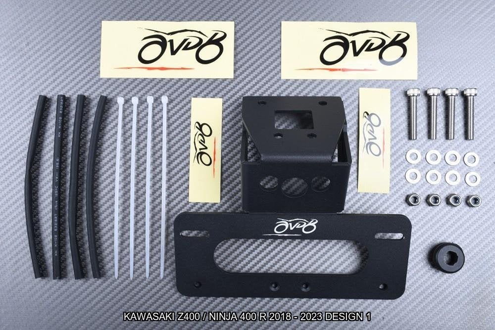 Kentekenplaathouder KAWASAKI Z400 / NINJA 400 R 2018 - 2023