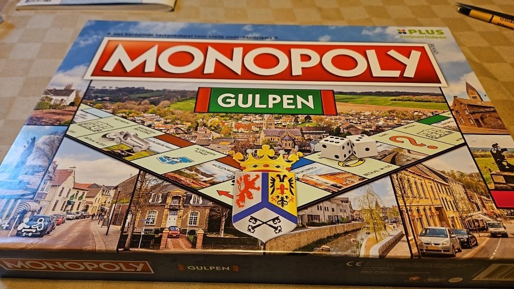 bordspel nieuw Monopoly Gulpen Monopolie editie, Vijf spelers of meer, Ophalen of Verzenden, Nieuw, Monopoly