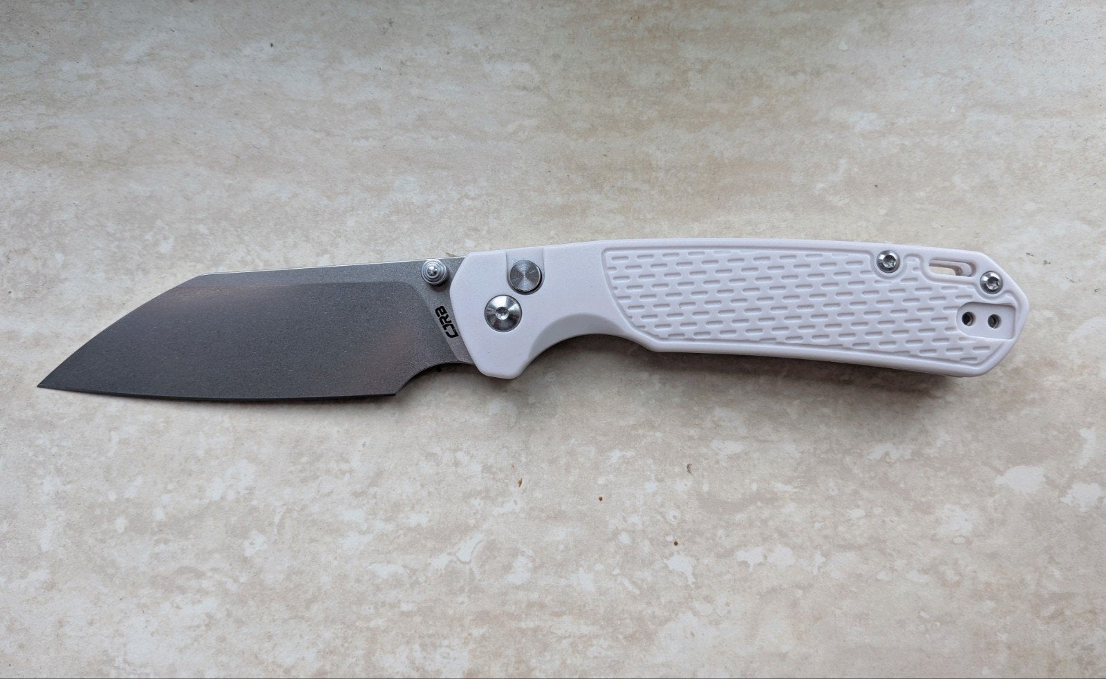 CJRB Pyrite S90V, Ophalen of Verzenden, Zo goed als nieuw