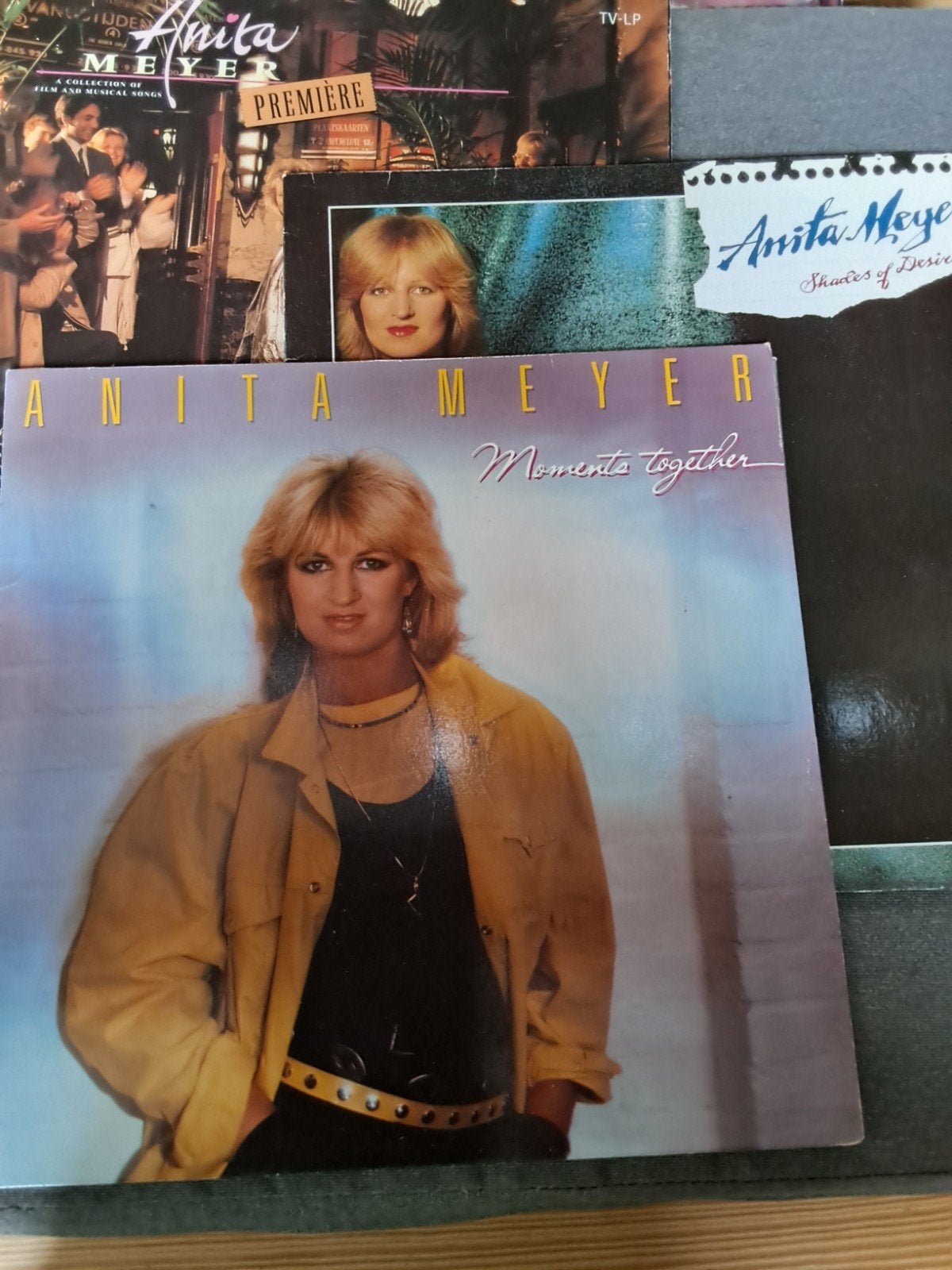 Anita Meyer LP's: Moments Together, Premiere, Shades o, LP, Gebruikt, Pop, Ophalen of Verzenden