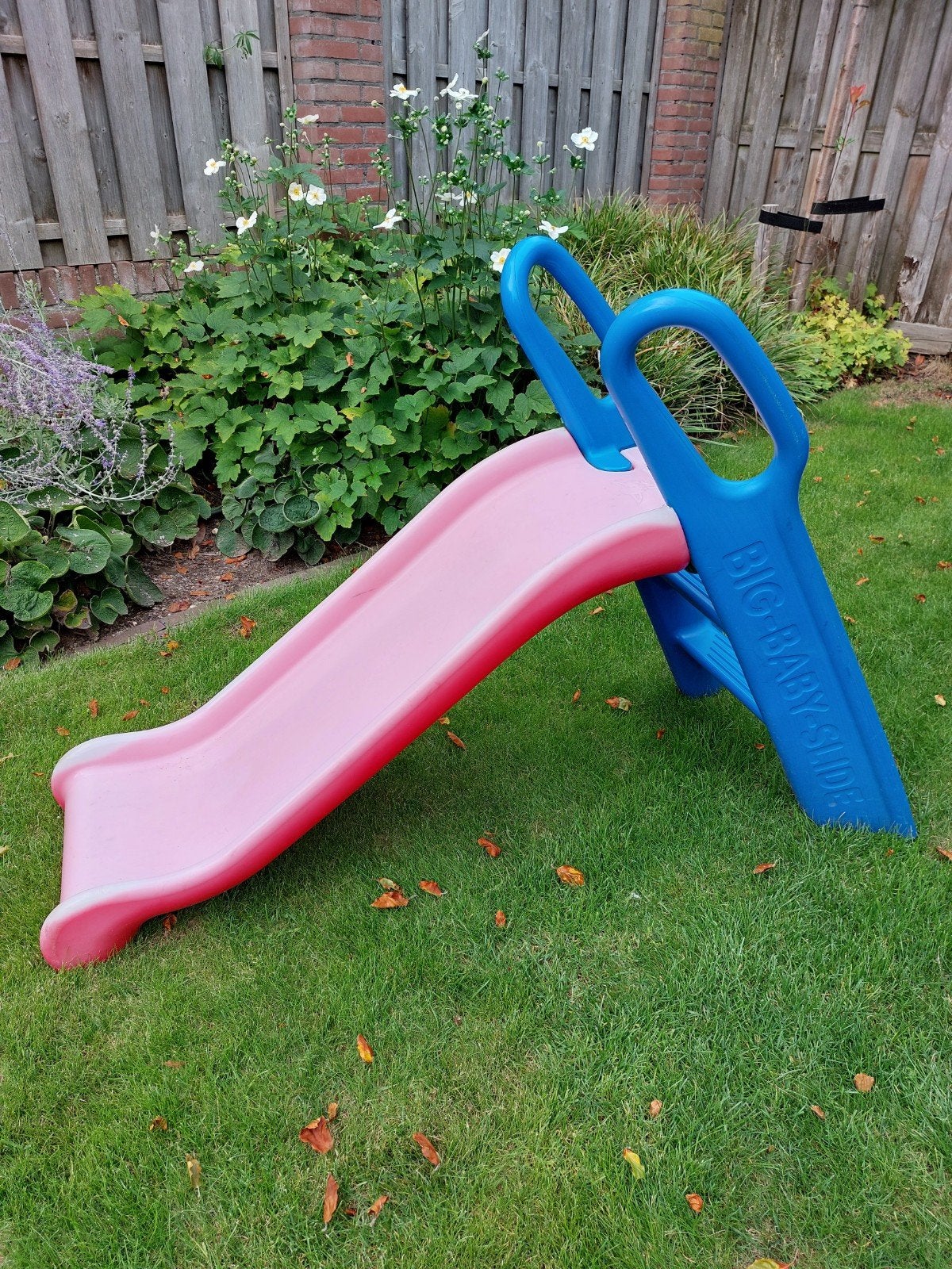 BIG Baby-Slide - Roze/Blauwe Peuterglijbaan, Kinderen en Baby's, Ophalen, Gebruikt, Glijbaan