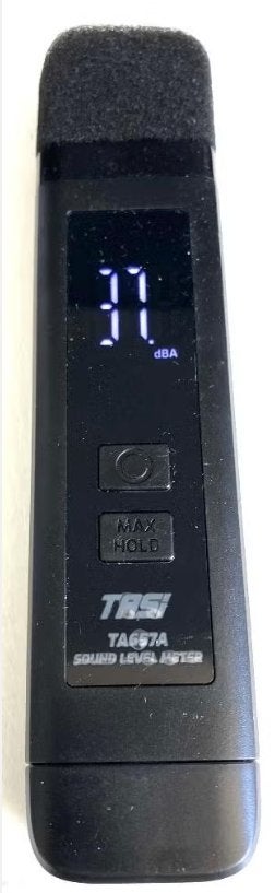 Decibel meter., Verzenden, Gebruikt, Geluid