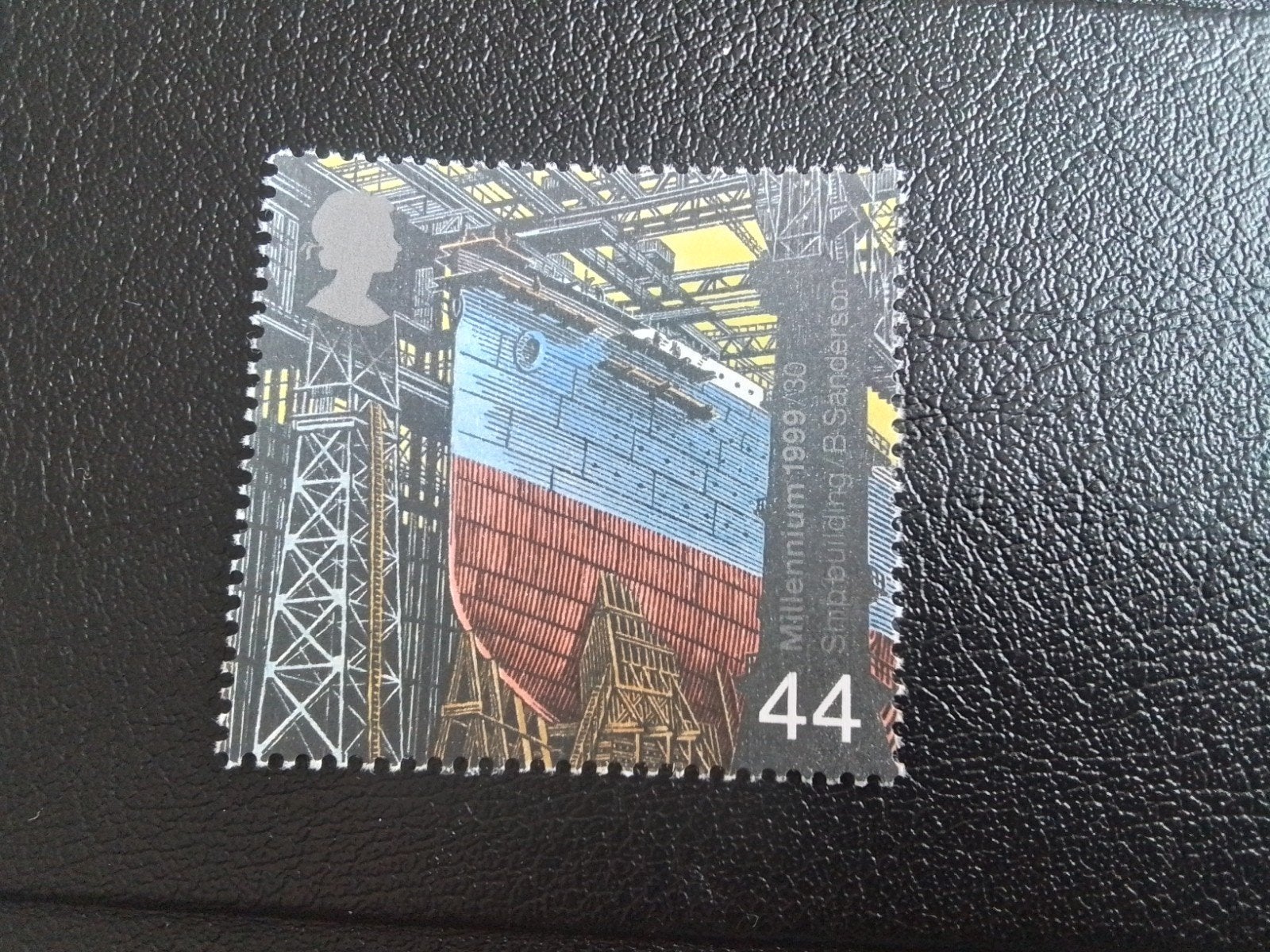 Engeland postfris scheepsbouw, Postzegels en Munten, Ophalen of Verzenden, Postfris
